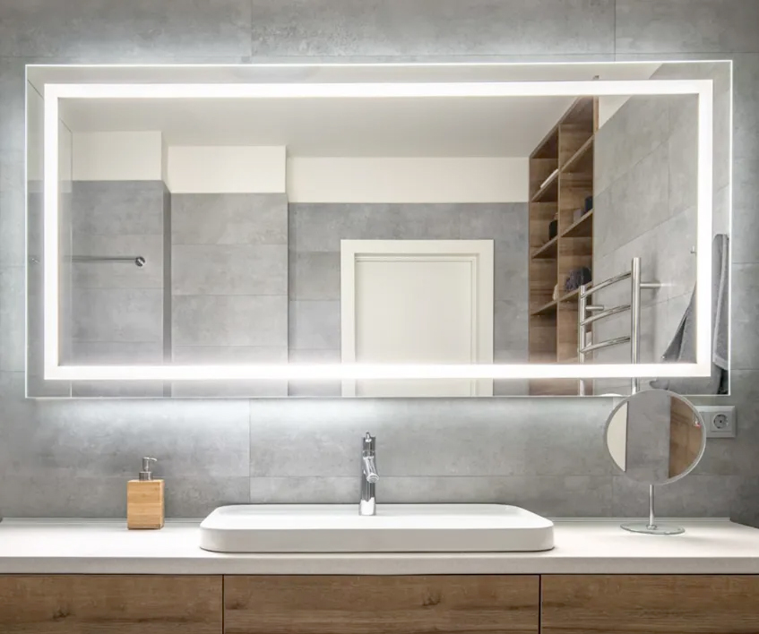 Espelhos sob medida para decoração